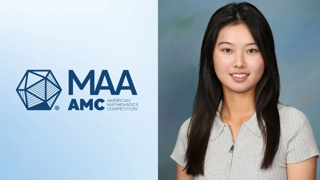 Orion's Student Victoria Wang wins MAA AMC 2025