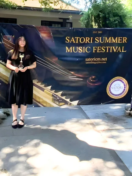 Orionn Alison Wang Got 3rd Place In Satori Music Festival